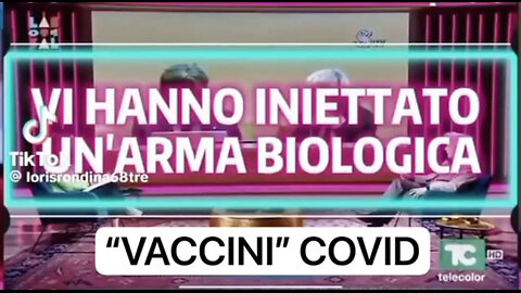 UN’ARMA BIOLOGICA NEL SANGUE DEGLI IN(o)CULATI RELATORE: DOTT. #CITRO