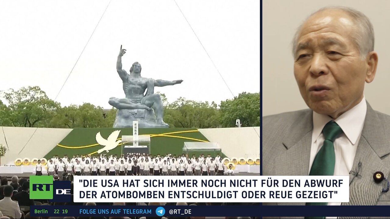 80. Jahrestag: Nagasaki gedenkt der Opfer des Atombombenabwurfs