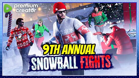 GTA V Annual Snowball Fight | Year 9 Chaos | Premium Creator