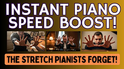 This 10-Second Finger Stretch Will Change How You Play Piano!