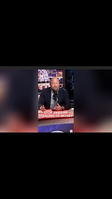 Alex Jones: Trump Has To Stop Ukraine Stealing American Money - 1/20/26