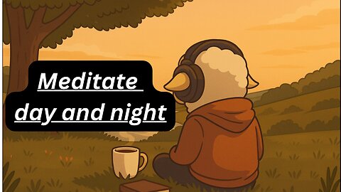 Psalm 1:1 Meditation | Walking in God’s Counsel | Peaceful Christian Scripture Meditation