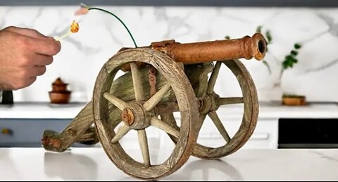 Mini Canon Restoration Explosive Test
