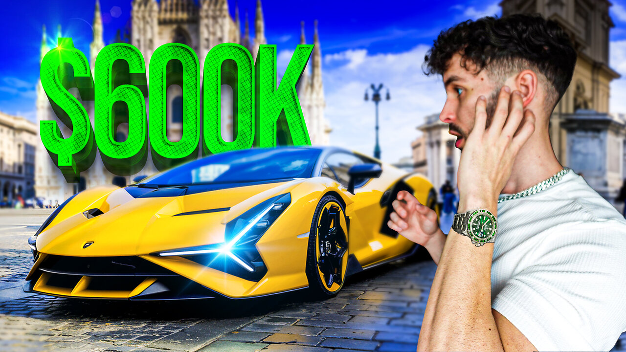 I Found a Lamborghini REVUELTO in The Streets Of MILAN