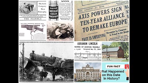 THIS DATE IN HISTORY - Abraham Lincoln Patent, Toothpaste Tube, Pac-Man and MORE! 05/22/25