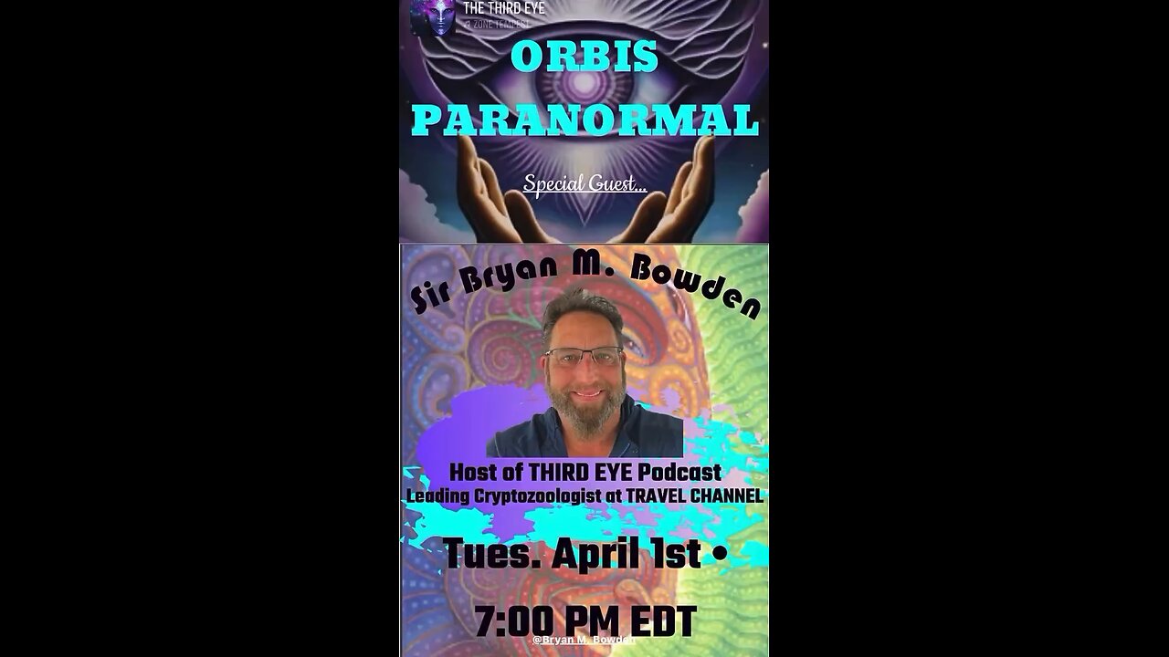 Please Join me tonight 4/1/25 at 7 pm eastern on Orbis Paranormal
