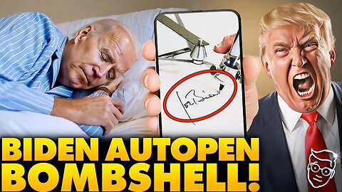 WHISTLEBLOWER Drops Autopen Scandal BOMBSHELL: Tells Congress Pardons Signed While Biden Was ASLEEP