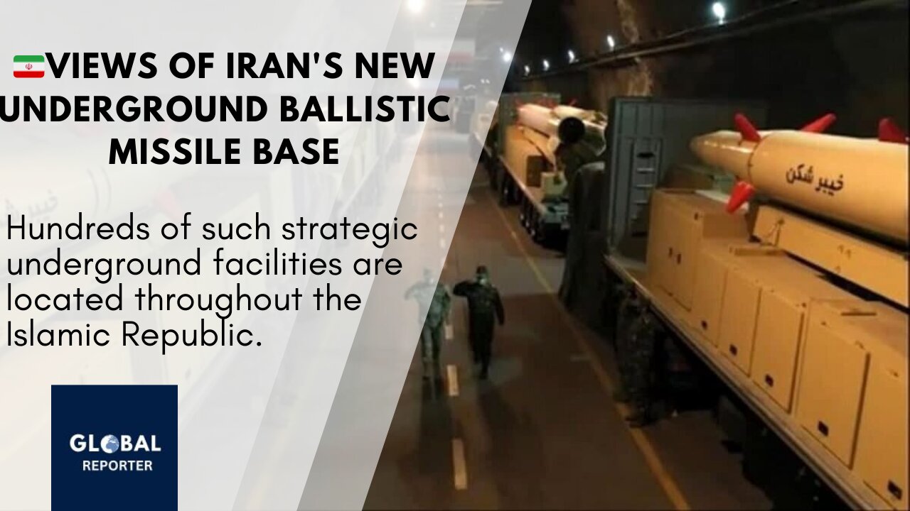 Views of Iran's new underground ballistic missile base