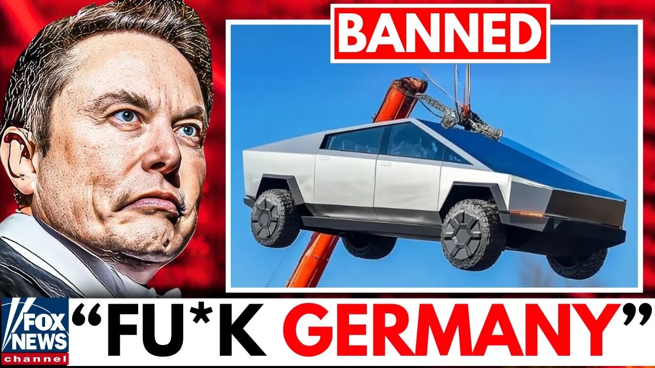 Elon Musk Got BANNED From Selling Cybertrucks In Germany After SHOCKING Announcement