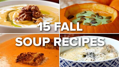 15 Fall Soup Recipes