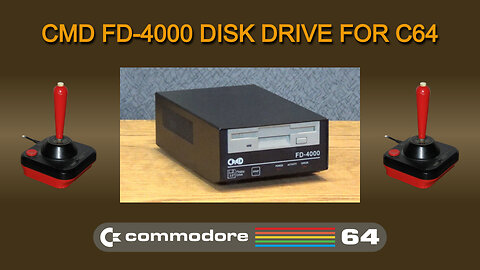CMD FD-4000 Disk Drive for the Commodore 64 computer