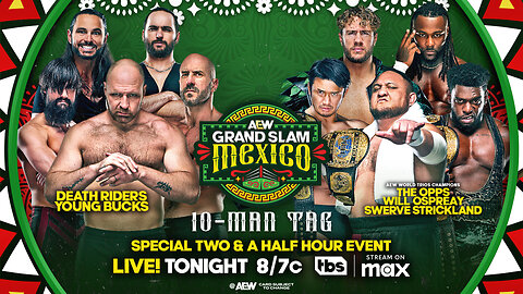 AEW Grand Slam Mexico—Total Disaster in the Cathedral of Lucha! #shorts