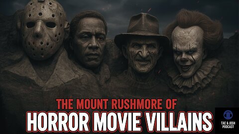 Halloween 2025 - Mount Rushmore of Horror Movie Villains