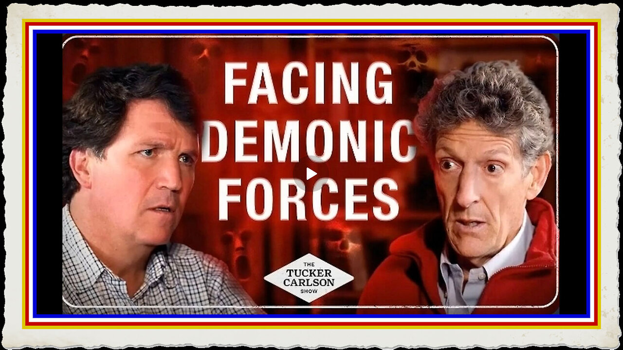 Tucker Carlson Cliffe Knechtle about the Bible, demons, Israel, Judas, free will death