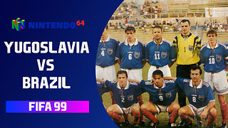 ¡GAMEPLAY FIFA 99 | YUGOSLAVIA VS BRAZIL!