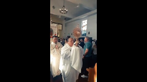 El Santisimo Sacramento Adoracion. The Holy Sacrament Worship. 12.4.2025