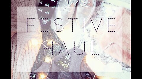 Festive Haul (Topshop, New Look, ASOS) | Suzie Bonaldi