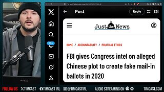 FBI Drops EVIDENCE 2020 Election WAS STOLEN By Democrats For Biden, Chinese Plot UNCOVERED
