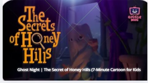 Ghost Night | The Secret of Honey Hills (7-Minute Cartoon for Kids