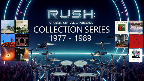 RUSH CDs 1977 - 1989 - THE RUSH COLLECTION SERIES