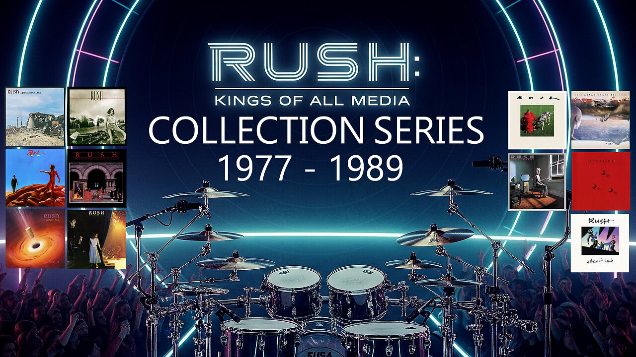 RUSH CDs 1977 - 1989 - THE RUSH COLLECTION SERIES