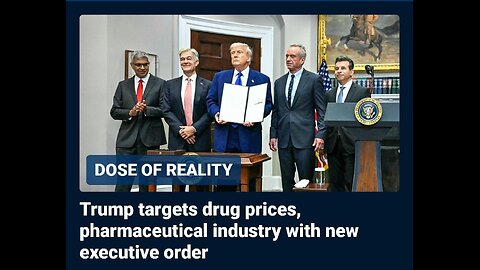 Trump targets drug prices, pharmaceutical industry with new executive order