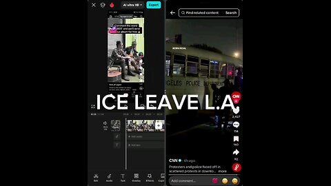 ICE LEAVE LA