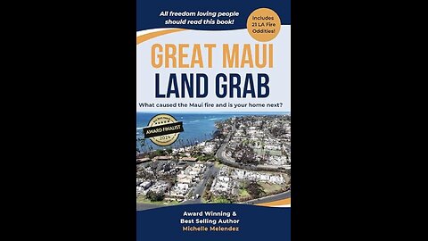 Author Michelle Melendez GREAT MAUI LAND GRAB Smart Cities AGENDA 2030