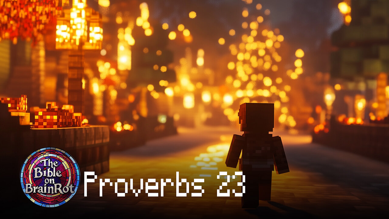 Proverbs 23 – Discipline and Desire | The Bible on BrainRot