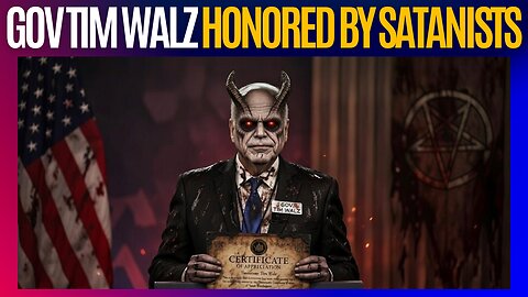 Minnesota Governor Tim Walz Awarded by Democratic Coalition of Satan Worshipers | Panel Discussion