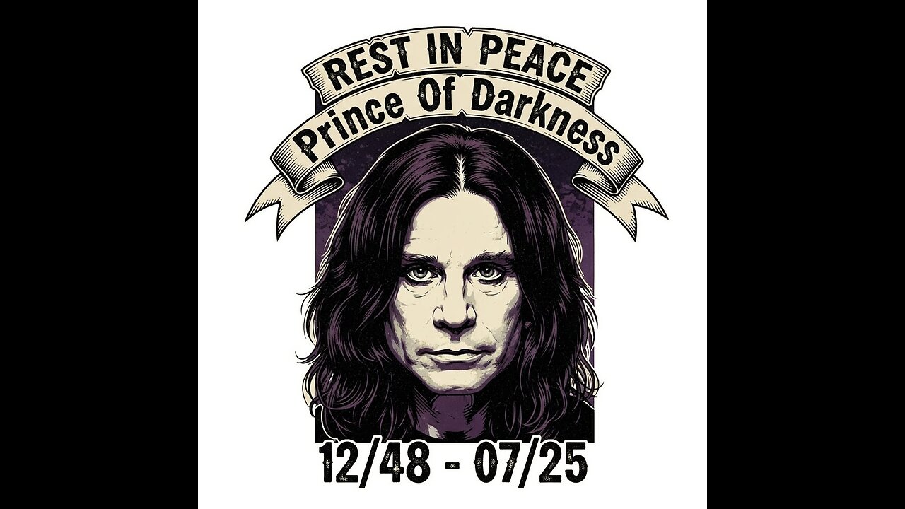 Rest In Peace Prince Of Darkness {Ozzy Osbourne Tribute Stream}