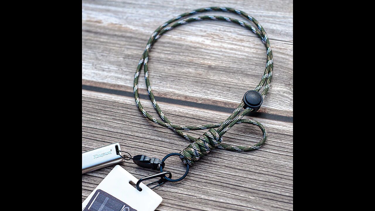 The Tactical Lanyard For Badge & ID