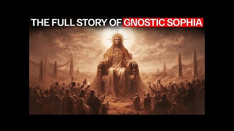 THE FULL STORY OF GNOSTIC SOPHIA 👁️⃤