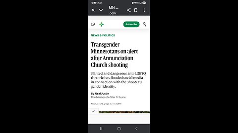 church at a Catholic school in Minneapolis, 23-year-old trans Robin Westman.