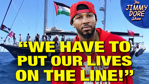 Amazon Union Founder Christian Smalls Joins NEW Gaza Freedom Flotilla!