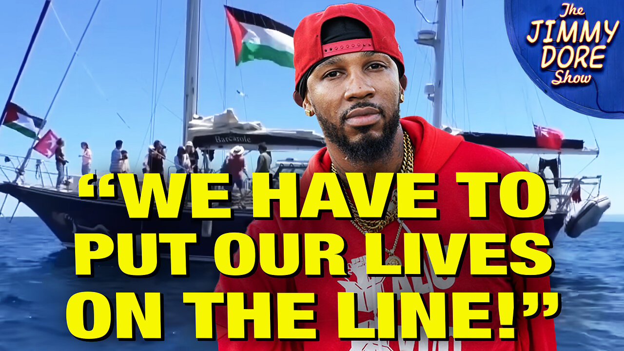 Amazon Union Founder Christian Smalls Joins NEW Gaza Freedom Flotilla!