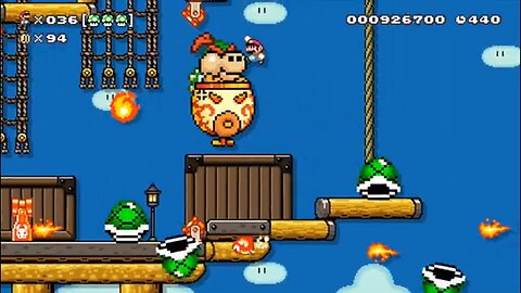 Let's Play Super Mario Maker Part 65: The WORST Baby Bowser fight of my life!!