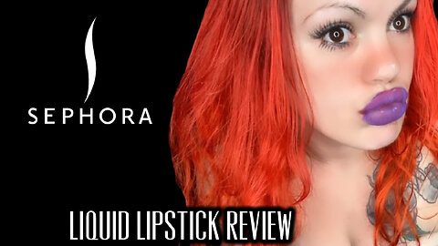 Sephora Collection Cream Lip Stain Liquid Lipstick Review