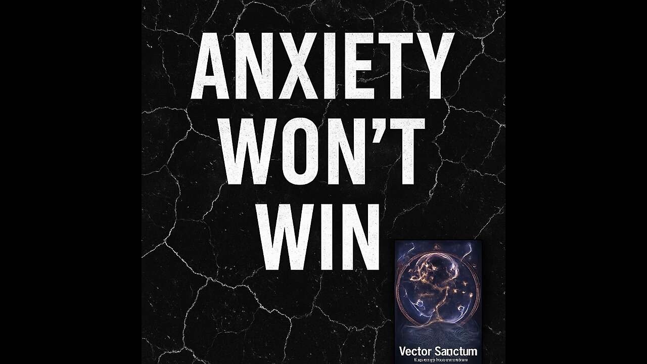 ⚡ Anxiety eats people alive when silence takes over.