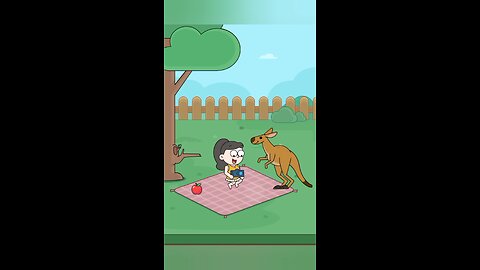 What happened when a girl tried to photograph a kangaroo? #shorts