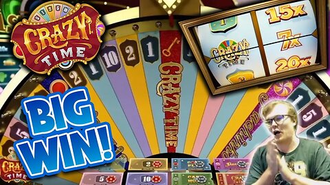 7X TOP SLOT CRAZY TIME WIN!