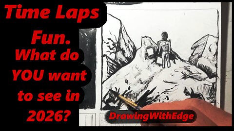 DrawingWithEdge: Time Laps Inking