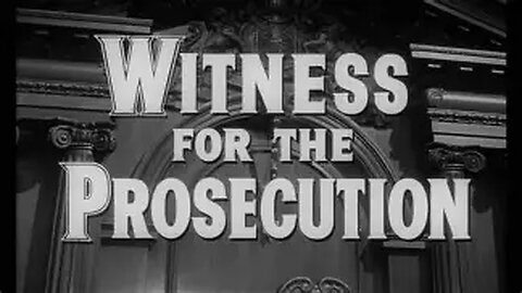 Witness for the Prosecution (1957) Full Movie