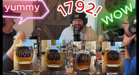 Episode 44 Playoff brackets of the best 1792 bourbons