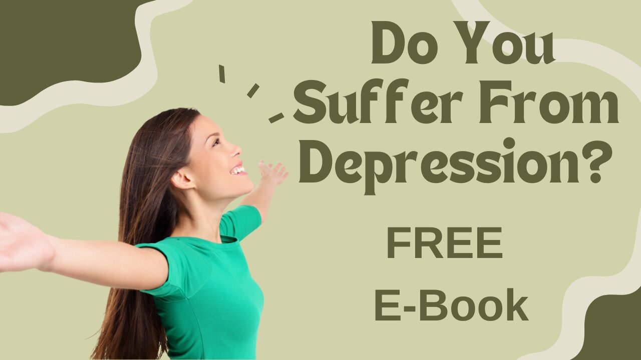 Depression, Anxiety? You can help Yourself.