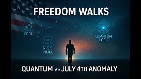 Freedom Walks: July 4th Quantum Scan Risk Anomaly