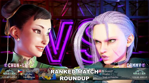 Kuya Kalbo SF6 Ranked Match Roundup. Chun Li Master Rank [Hori Fight Stick]