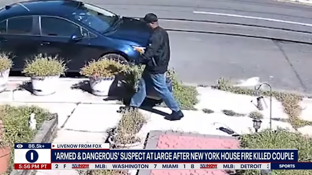 New York manhunt: Double murder suspect set house fire with victims inside, NYPD says