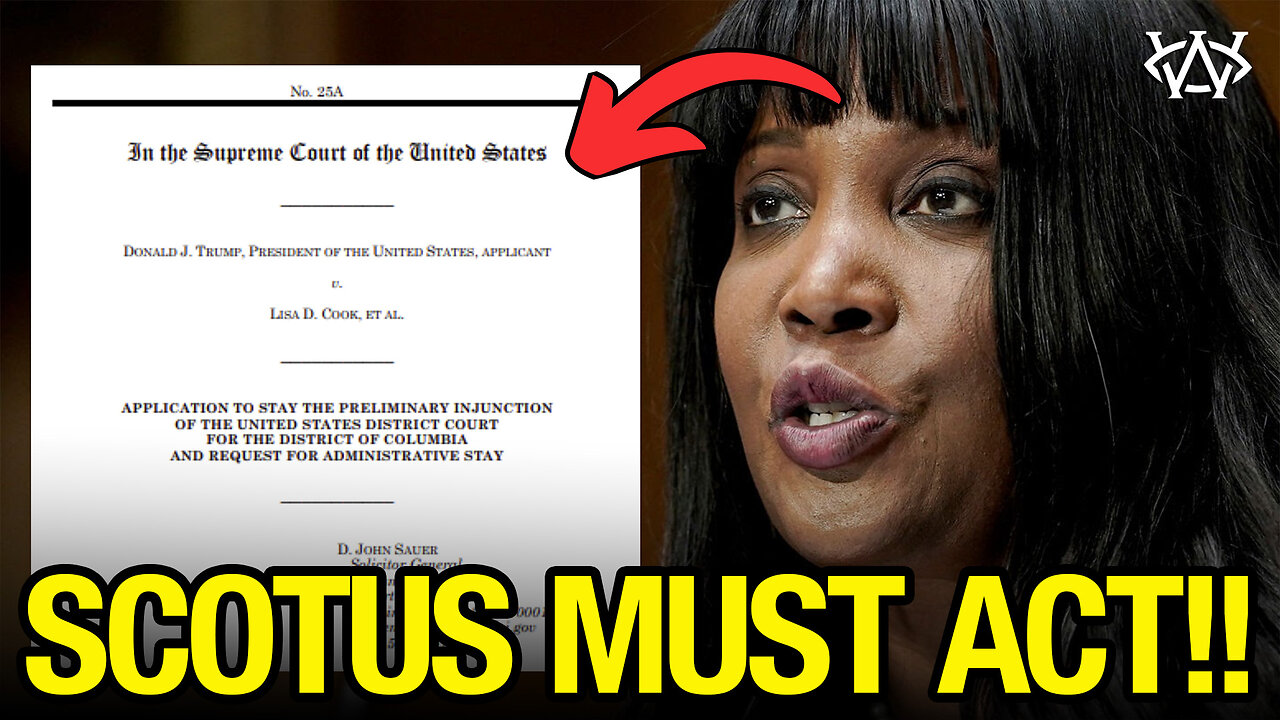 Trump Appeals to SUPREME COURT to Remove Fraudster!