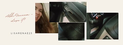 Car clean - Aldi vacuum